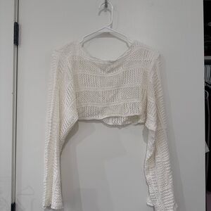 White Crochet Bathing Suit Cover